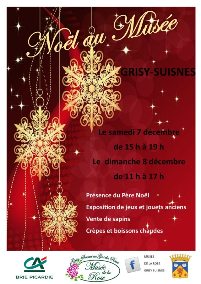 affiche Noel au musée